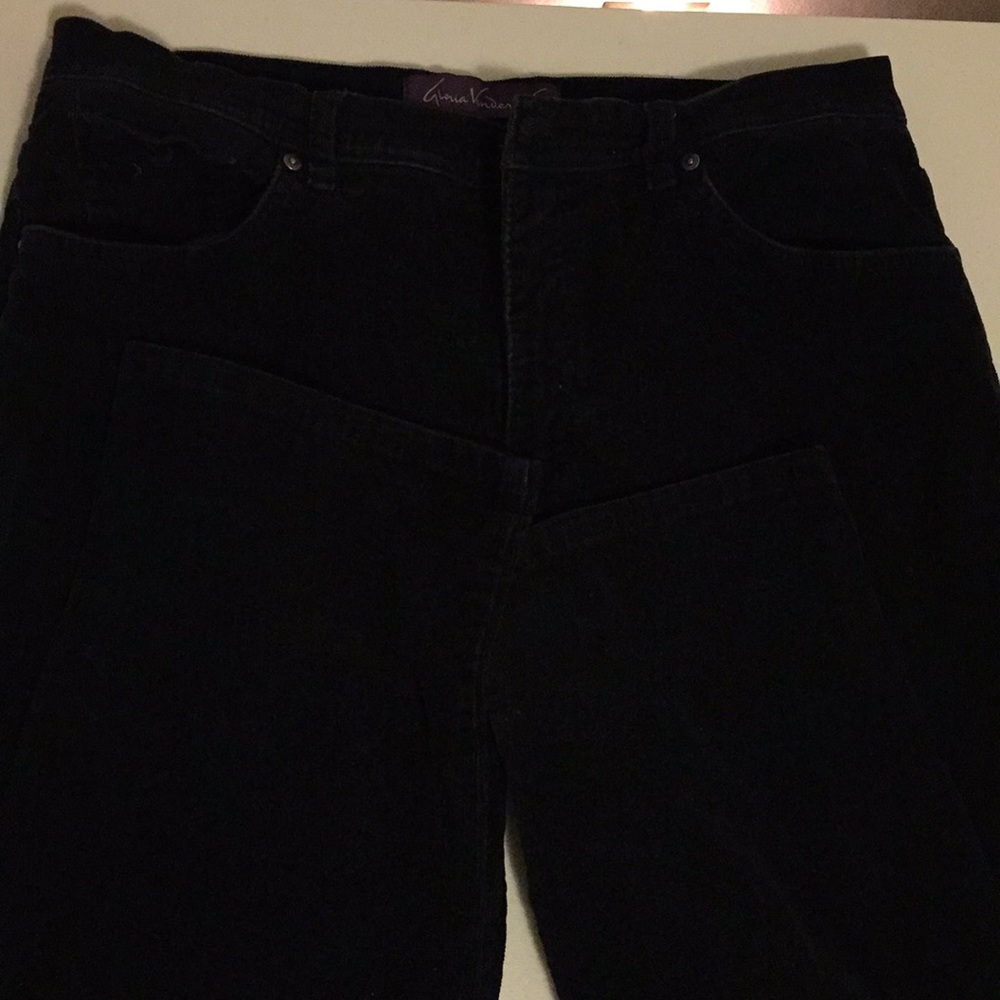 Dark Navy Corduroy Pants Size 14P